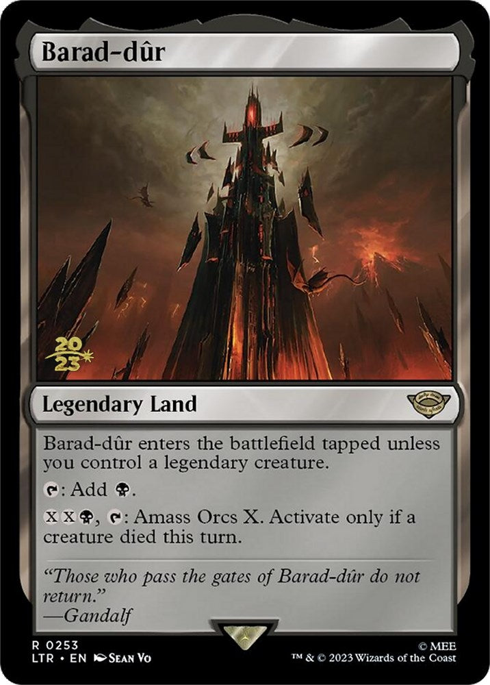Barad-dur [The Lord of the Rings: Tales of Middle-Earth Prerelease Promos] - Magic: The Gathering - Card Brawlers | Quebec | Canada |