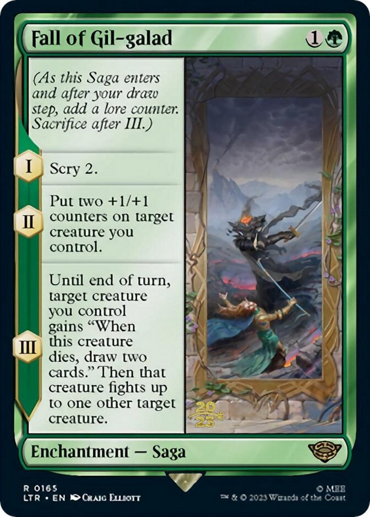 Fall of Gil-galad [The Lord of the Rings: Tales of Middle-Earth Prerelease Promos] - Magic: The Gathering - Card Brawlers | Quebec | Canada |