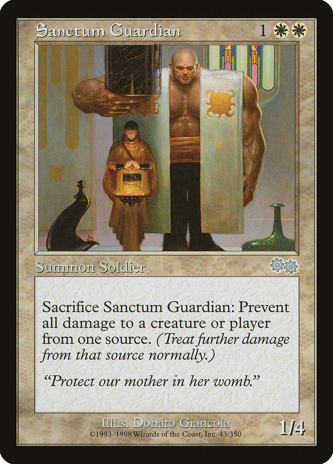 Sanctum Guardian [Urza's Saga] - Magic: The Gathering - Card Brawlers | Quebec | Canada |