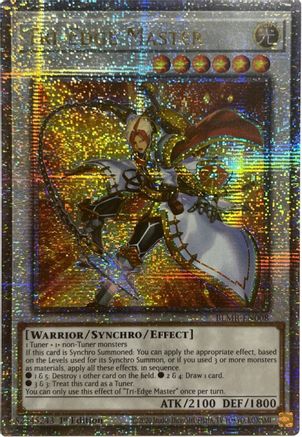 Tri-Edge Master [BLMR-EN008] Quarter Century Secret Rare - Yu-Gi-Oh! - Card Brawlers | Quebec | Canada |