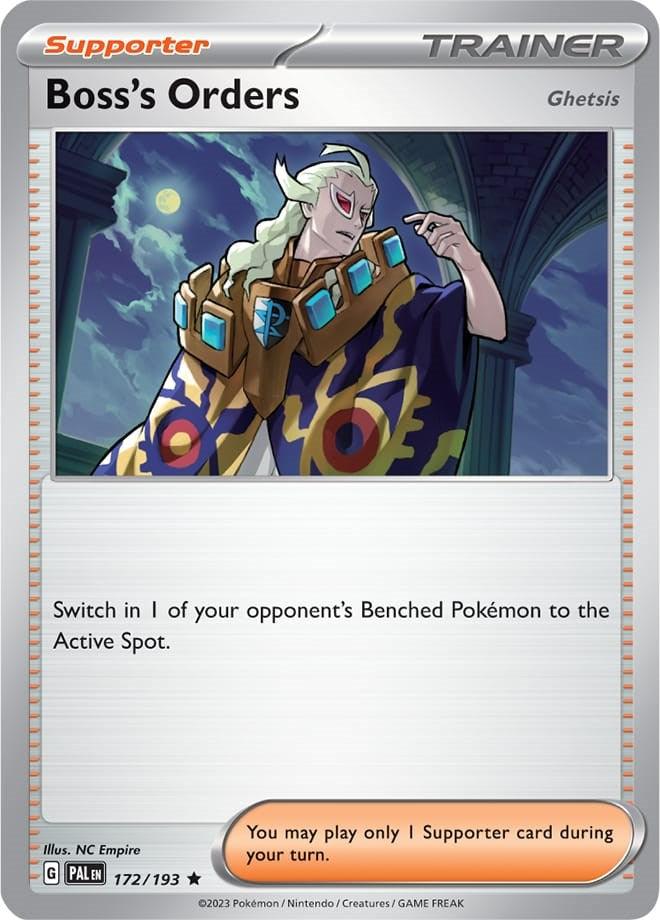 Boss's Orders (172/193) (Theme Deck Exclusive) [Scarlet & Violet: Paldea Evolved] - Pokémon - Card Brawlers | Quebec | Canada |