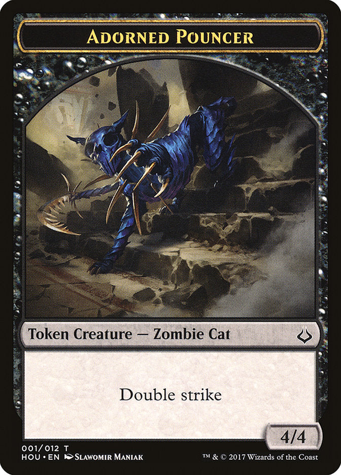 Adorned Pouncer Token [Hour of Devastation Tokens] - Magic: The Gathering - Card Brawlers | Quebec | Canada |