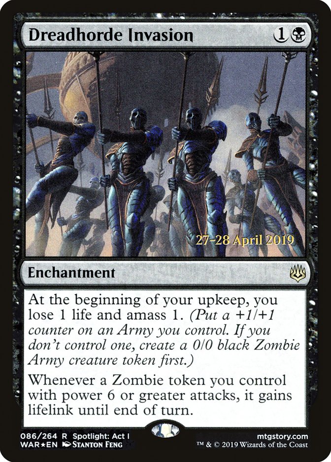 Dreadhorde Invasion [War of the Spark Prerelease Promos] - Magic: The Gathering - Card Brawlers | Quebec | Canada |