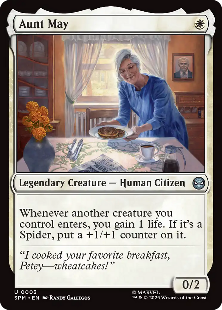 Aunt May [Marvel's Spider-Man] - Magic: The Gathering - Card Brawlers | Quebec | Canada |
