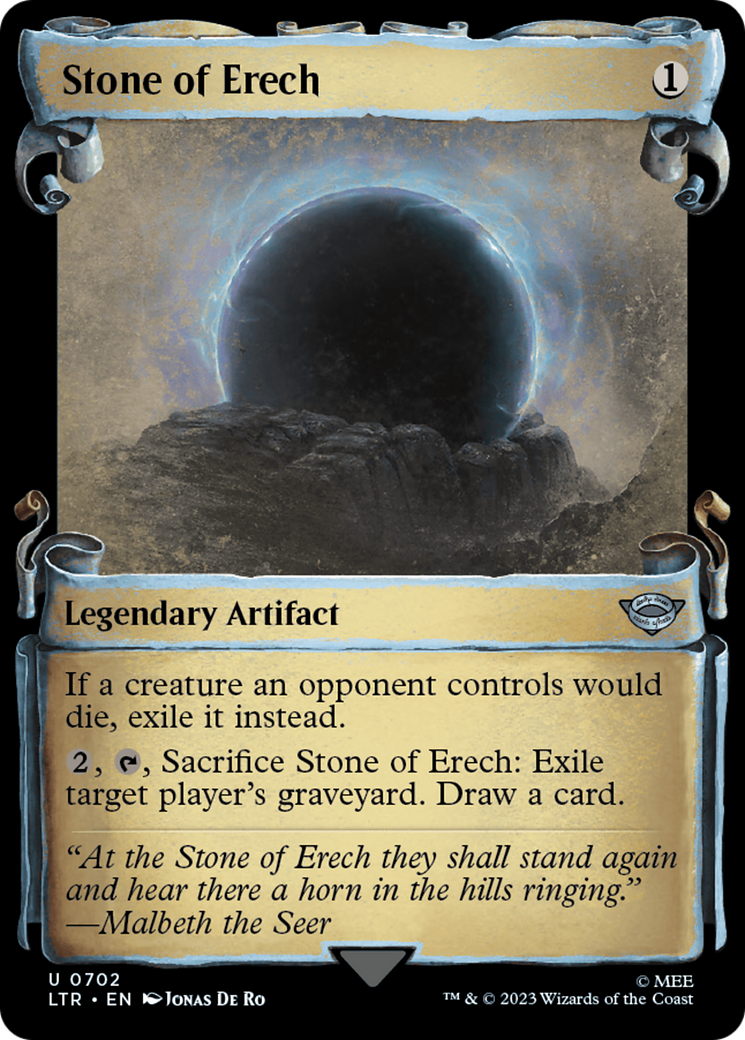 Stone of Erech [The Lord of the Rings: Tales of Middle-Earth Showcase Scrolls] - Magic: The Gathering - Card Brawlers | Quebec | Canada |
