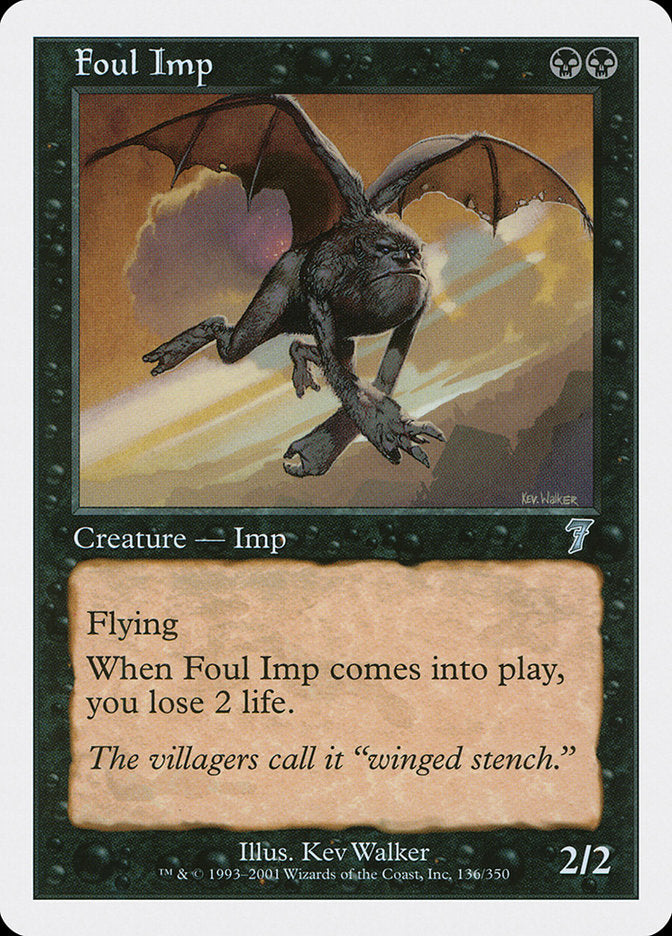 Foul Imp [Seventh Edition] - Magic: The Gathering - Card Brawlers | Quebec | Canada |