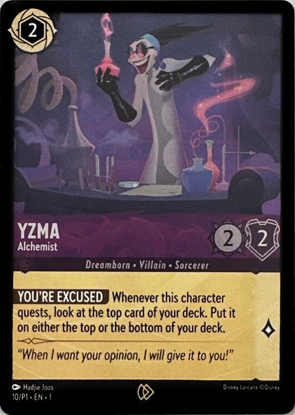 Yzma (10/P1) [Promo Cards] - Disney - Card Brawlers | Quebec | Canada |
