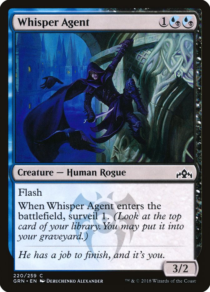 Whisper Agent [Guilds of Ravnica] - Magic: The Gathering - Card Brawlers | Quebec | Canada |