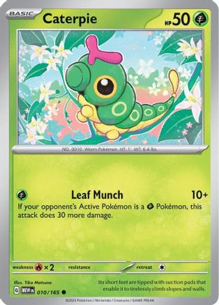 Caterpie (010/165) [Scarlet & Violet 151] - Pokémon - Card Brawlers | Quebec | Canada |