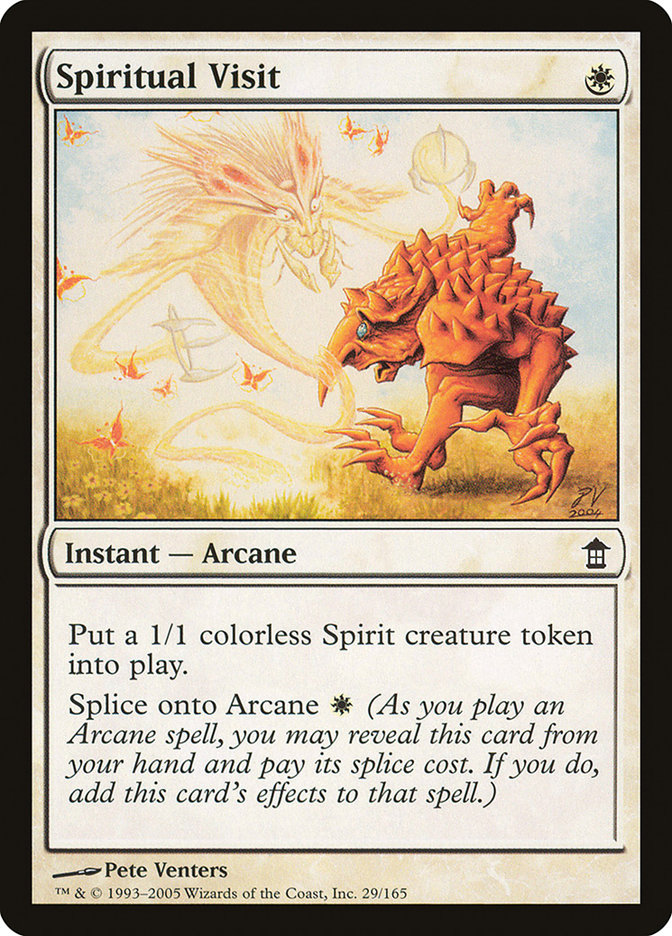 Spiritual Visit [Saviors of Kamigawa] - Magic: The Gathering - Card Brawlers | Quebec | Canada |