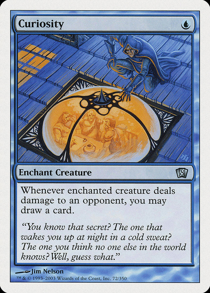 Curiosity [Eighth Edition] - Magic: The Gathering - Card Brawlers | Quebec | Canada |