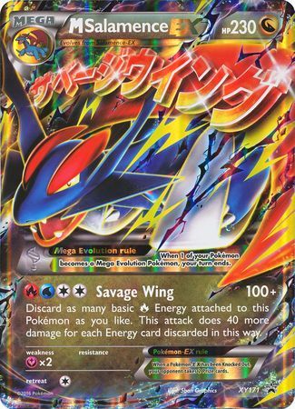 M Salamence EX (XY171) (Jumbo Card) [XY: Black Star Promos] - Pokémon - Card Brawlers | Quebec | Canada |
