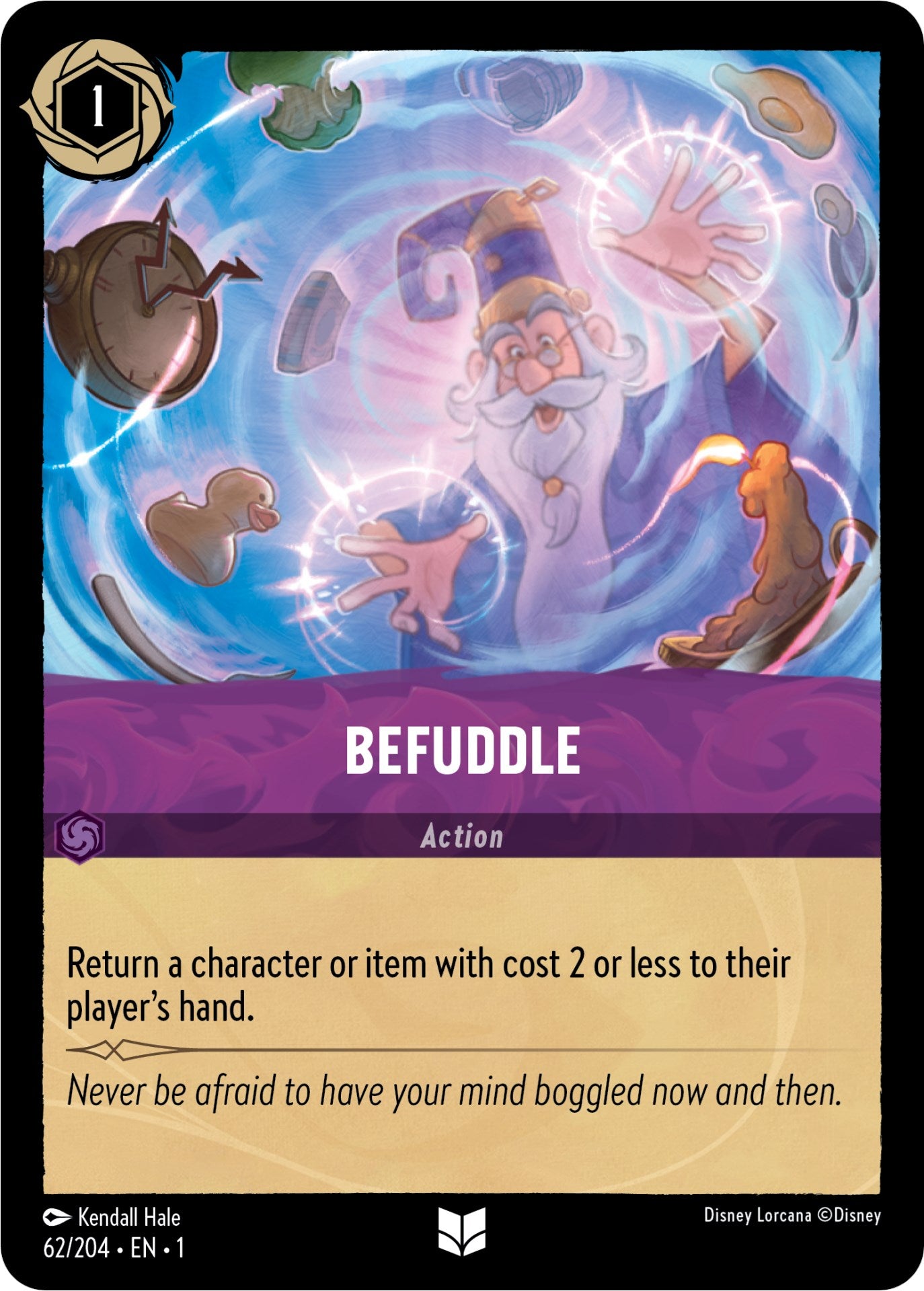 Befuddle (62/204) [The First Chapter] - Disney - Card Brawlers | Quebec | Canada |