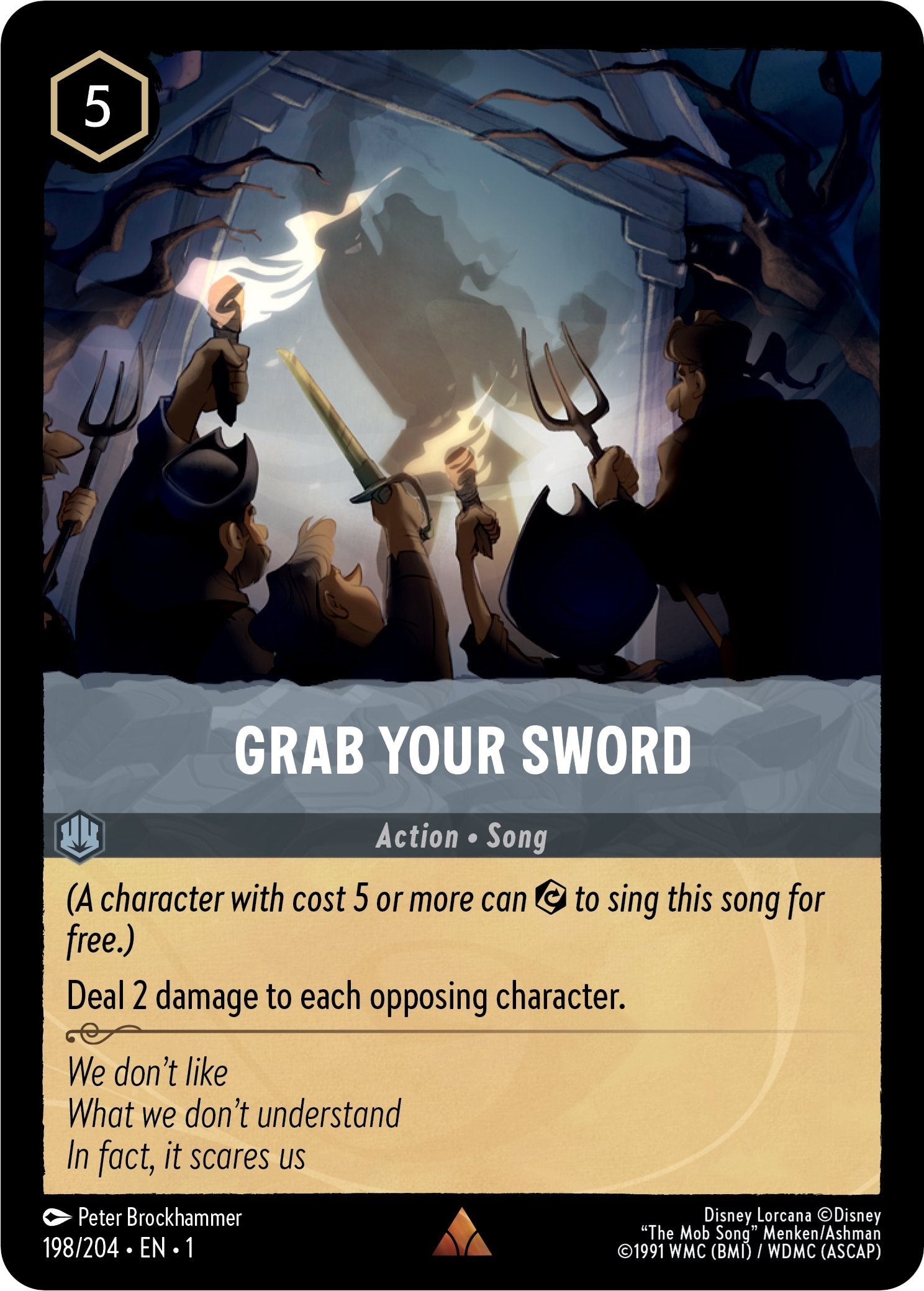 Grab Your Sword (198/204) [The First Chapter] - Disney - Card Brawlers | Quebec | Canada |
