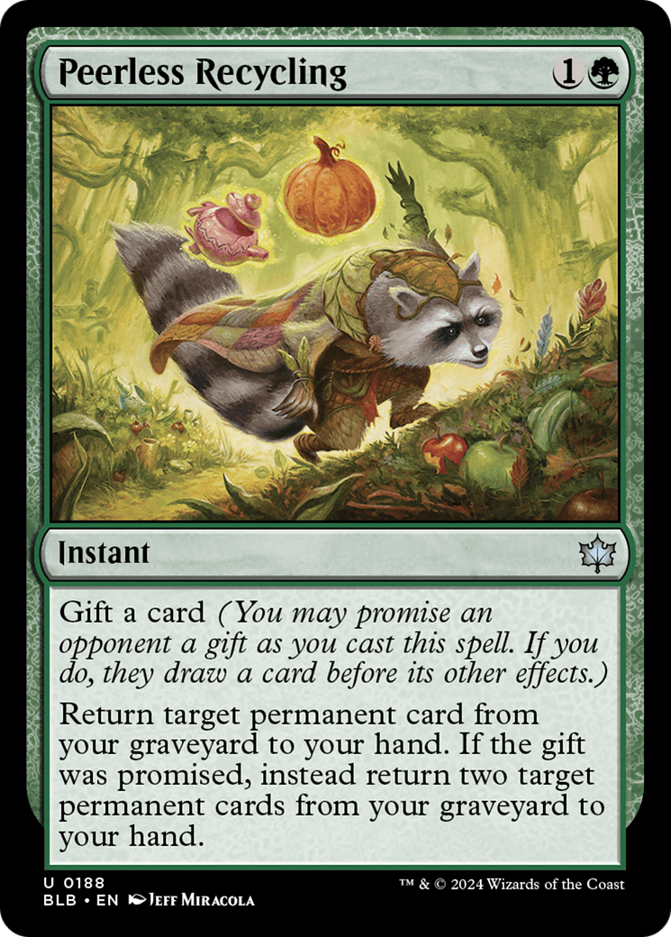 Peerless Recycling [Bloomburrow] - Magic: The Gathering - Card Brawlers | Quebec | Canada |