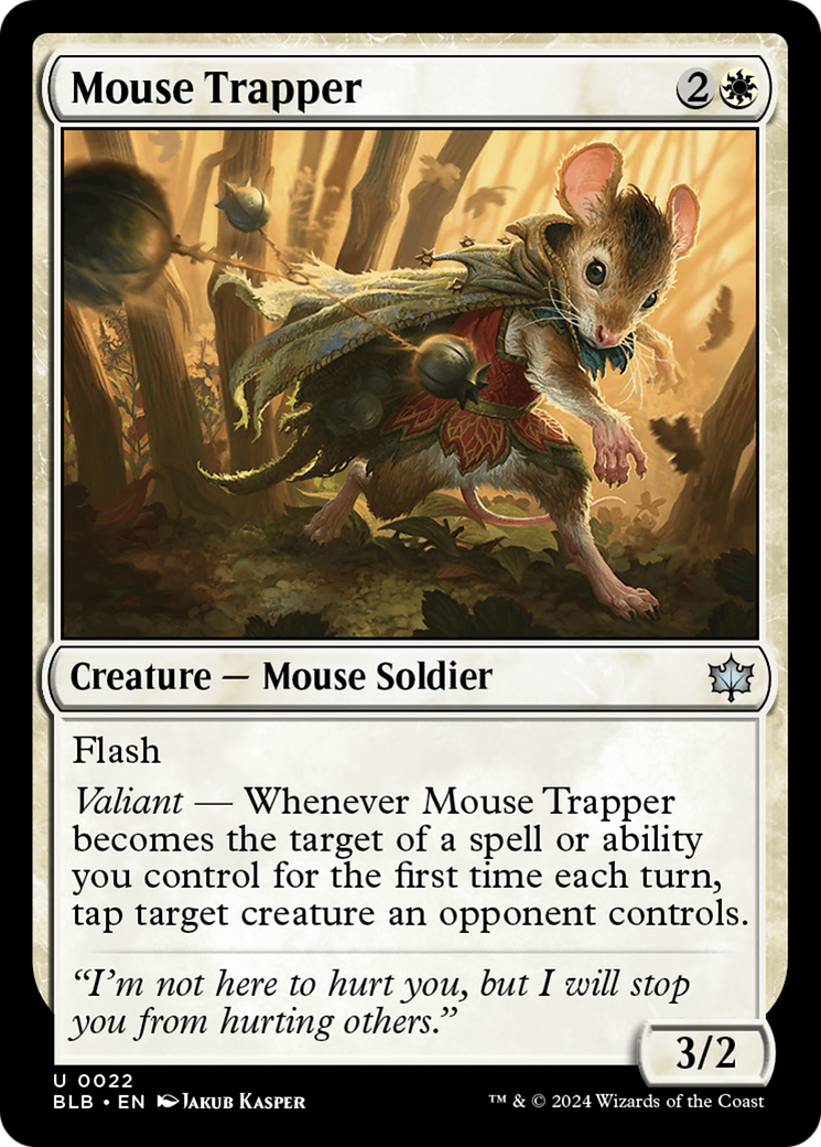 Mouse Trapper [Bloomburrow] - Magic: The Gathering - Card Brawlers | Quebec | Canada |