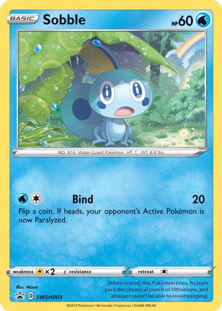 Sobble (SWSH003) [Sword & Shield: Black Star Promos] - Pokémon - Card Brawlers | Quebec | Canada |