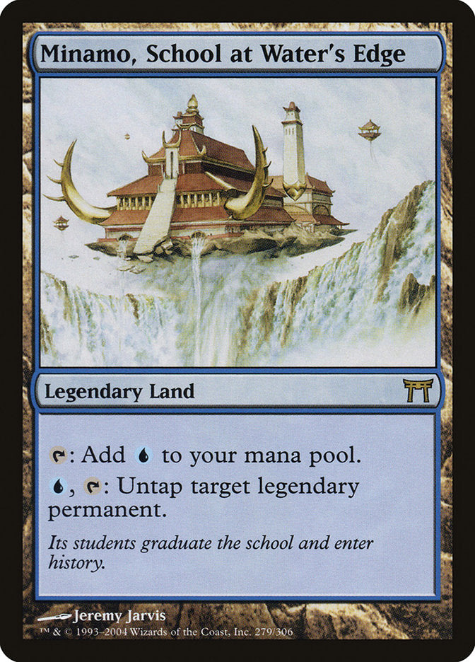 Minamo, School at Water's Edge [Champions of Kamigawa] - Magic: The Gathering - Card Brawlers | Quebec | Canada |