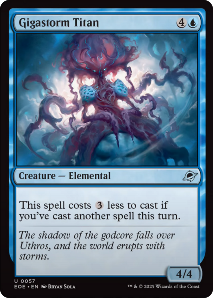 Gigastorm Titan [Edge of Eternities] - Magic: The Gathering - Card Brawlers | Quebec | Canada |