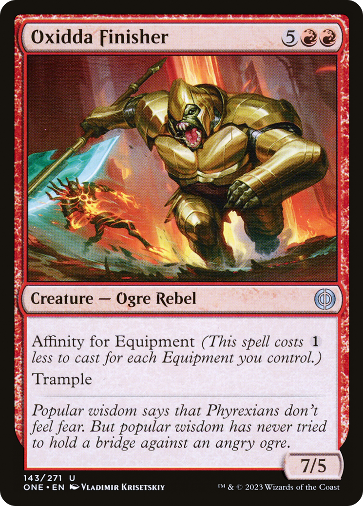 Oxidda Finisher [Phyrexia: All Will Be One] - Magic: The Gathering - Card Brawlers | Quebec | Canada |