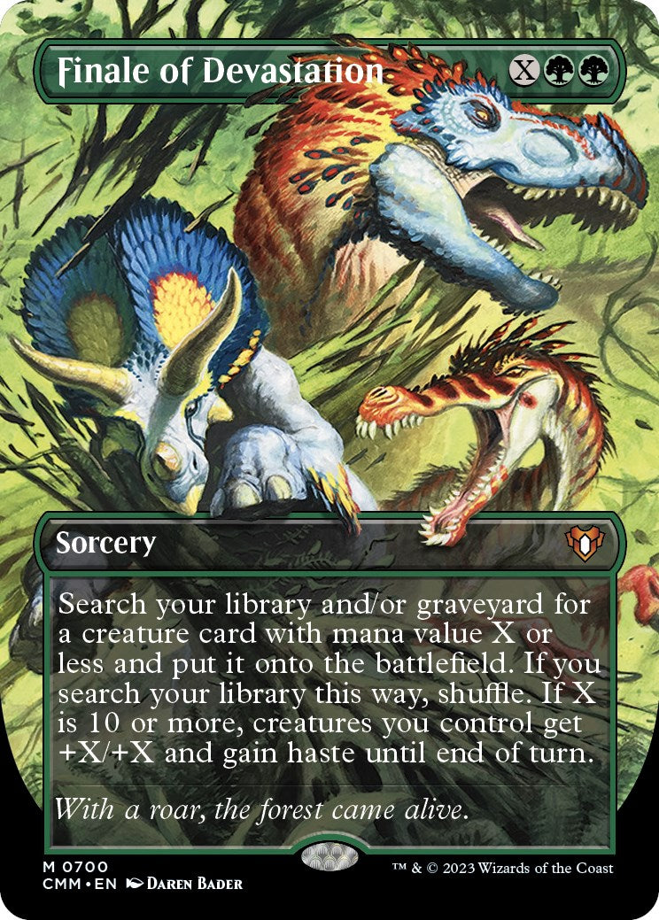Finale of Devastation (Borderless Alternate Art) [Commander Masters] - Magic: The Gathering - Card Brawlers | Quebec | Canada |