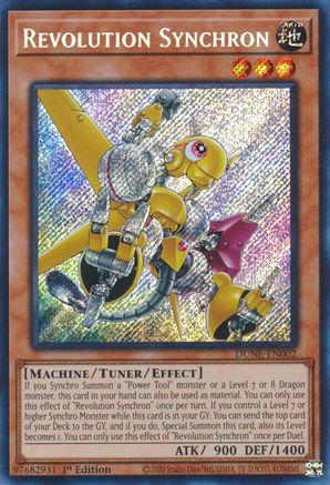 Revolution Synchron [DUNE-EN002] Secret Rare - Yu-Gi-Oh! - Card Brawlers | Quebec | Canada |