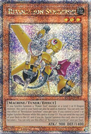 Revolution Synchron [DUNE-EN002] Quarter Century Secret Rare - Yu-Gi-Oh! - Card Brawlers | Quebec | Canada |