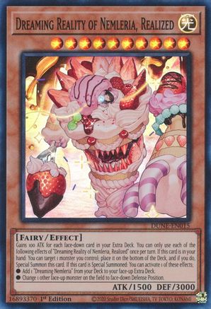 Dreaming Reality of Nemleria, Realized [DUNE-EN015] Super Rare - Yu-Gi-Oh! - Card Brawlers | Quebec | Canada |