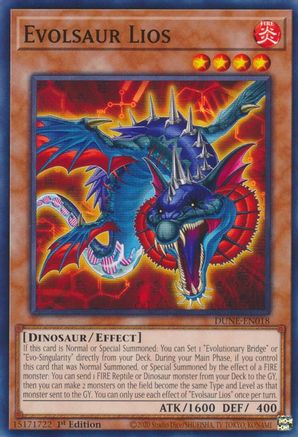 Evolsaur Lios [DUNE-EN018] Common - Yu-Gi-Oh! - Card Brawlers | Quebec | Canada |