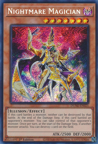 Nightmare Magician [DUNE-EN025] Secret Rare - Yu-Gi-Oh! - Card Brawlers | Quebec | Canada |