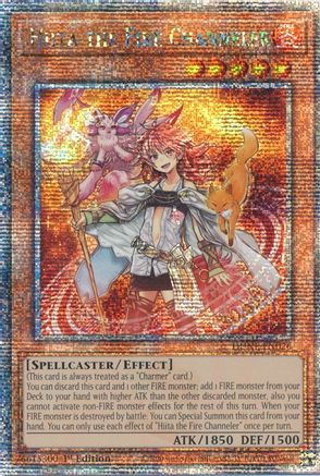Hiita the Fire Channeler [DUNE-EN026] Quarter Century Secret Rare - Yu-Gi-Oh! - Card Brawlers | Quebec | Canada |