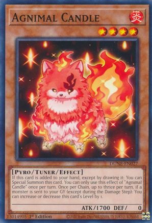 Agnimal Candle [DUNE-EN027] Common - Yu-Gi-Oh! - Card Brawlers | Quebec | Canada |