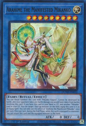 Arahime the Manifested Mikanko [DUNE-EN032] Ultra Rare - Yu-Gi-Oh! - Card Brawlers | Quebec | Canada |