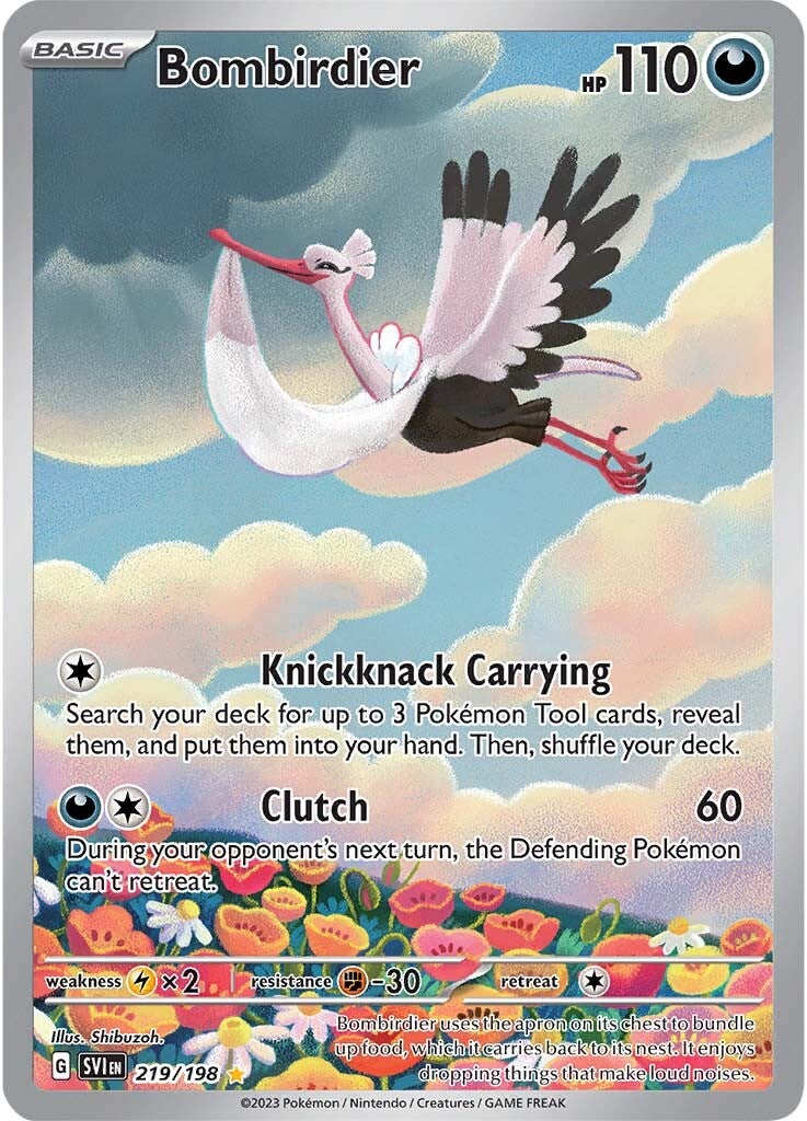 Bombirdier (219/198) [Scarlet & Violet: Base Set] - Pokémon - Card Brawlers | Quebec | Canada |