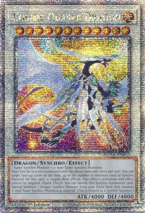 Cosmic Quasar Dragon [DUNE-EN037] Quarter Century Secret Rare - Yu-Gi-Oh! - Card Brawlers | Quebec | Canada |