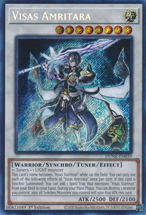 Visas Amritara [DUNE-EN039] Secret Rare - Yu-Gi-Oh! - Card Brawlers | Quebec | Canada |