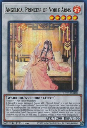 Angelica, Princess of Noble Arms [DUNE-EN040] Ultra Rare - Yu-Gi-Oh! - Card Brawlers | Quebec | Canada |
