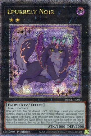 Epurrely Noir [DUNE-EN044] Quarter Century Secret Rare - Yu-Gi-Oh! - Card Brawlers | Quebec | Canada |