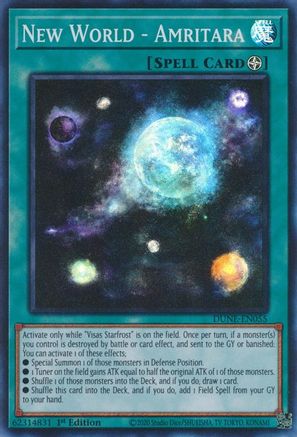 New World - Amritara [DUNE-EN055] Super Rare - Yu-Gi-Oh! - Card Brawlers | Quebec | Canada |