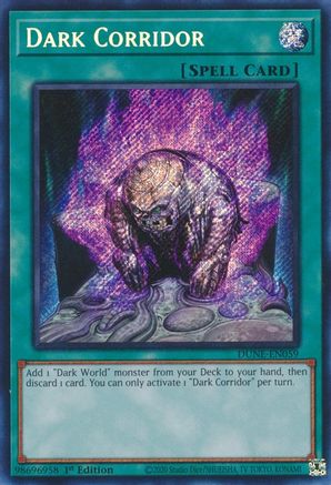 Dark Corridor [DUNE-EN059] Secret Rare - Yu-Gi-Oh! - Card Brawlers | Quebec | Canada |
