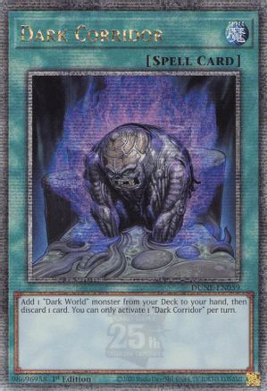 Dark Corridor [DUNE-EN059] Quarter Century Secret Rare - Yu-Gi-Oh! - Card Brawlers | Quebec | Canada |