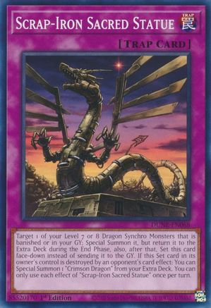 Scrap-Iron Sacred Statue [DUNE-EN068] Common - Yu-Gi-Oh! - Card Brawlers | Quebec | Canada |