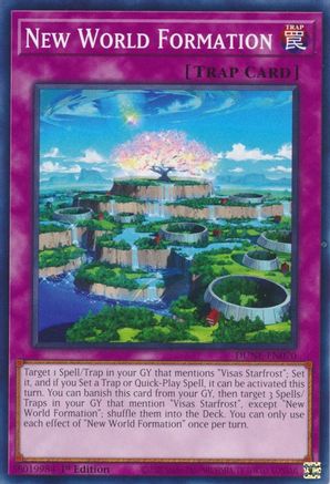 New World Formation [DUNE-EN070] Common - Yu-Gi-Oh! - Card Brawlers | Quebec | Canada |