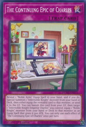 The Continuing Epic of Charles [DUNE-EN072] Common - Yu-Gi-Oh! - Card Brawlers | Quebec | Canada |