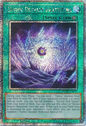 Divine Domain Baatistina [DUNE-EN090] Quarter Century Secret Rare - Yu-Gi-Oh! - Card Brawlers | Quebec | Canada |