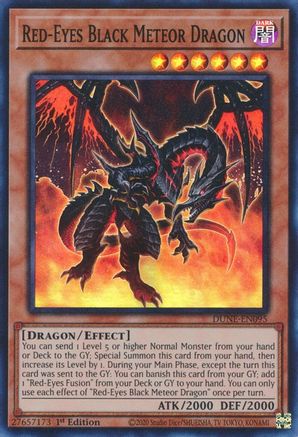 Red-Eyes Black Meteor Dragon [DUNE-EN095] Super Rare - Yu-Gi-Oh! - Card Brawlers | Quebec | Canada |
