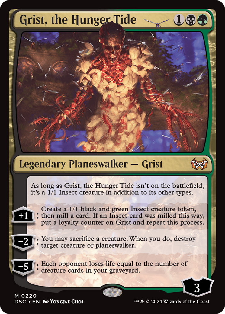 Grist, the Hunger Tide [Duskmourn: House of Horror Commander] - Magic: The Gathering - Card Brawlers | Quebec | Canada |