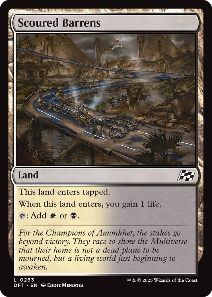 Scoured Barrens [Aetherdrift] - Magic: The Gathering - Card Brawlers | Quebec | Canada |
