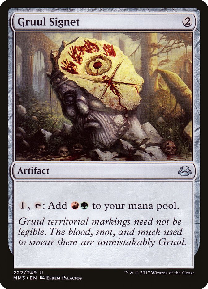 Gruul Signet [Modern Masters 2017] - Magic: The Gathering - Card Brawlers | Quebec | Canada |