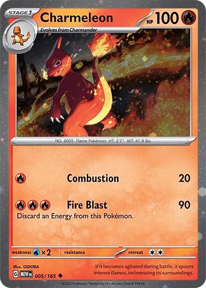 Charmeleon (005) (Cosmos Holo) [Scarlet & Violet: Black Star Promos] - Pokémon - Card Brawlers | Quebec | Canada |